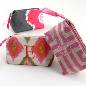 Personalized Printed Cotton Coin Purse by Objects of Desire