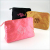 3-Letter Monogram Cosmetic Bag
